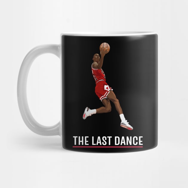 Michael Jordan - The Last Dance - Chicago Bulls by midaillustrator